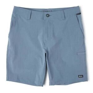 Pelagic Men's Petro Blue Boats & Fish Mako Deep Sea Shorts Size 36